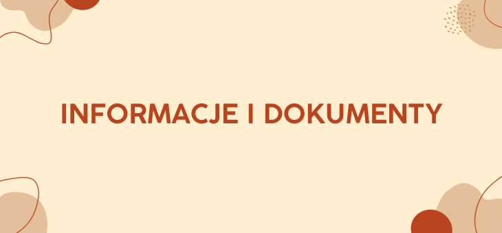 Informacje i dokumenty